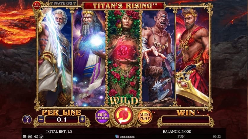 Ingyenes játék Titan’s Rising – 15 Lines