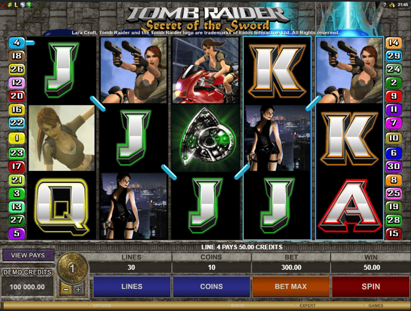 Ingyenes játék Tomb Raider Secret of the Sword