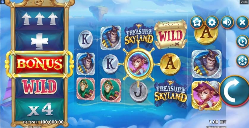 Ingyenes játék Treasure Skyland