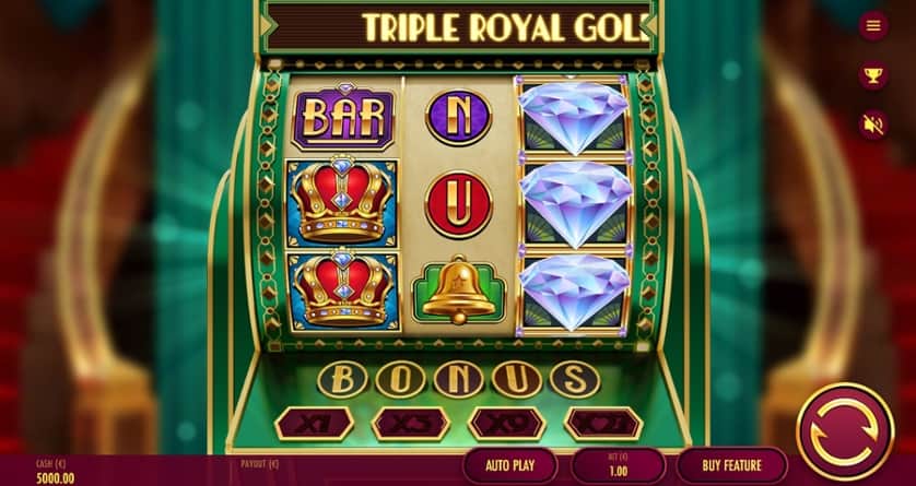 Ingyenes játék Triple Royal Gold