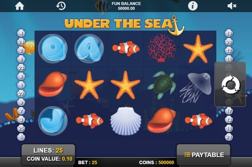 Ingyenes játék Under The Sea