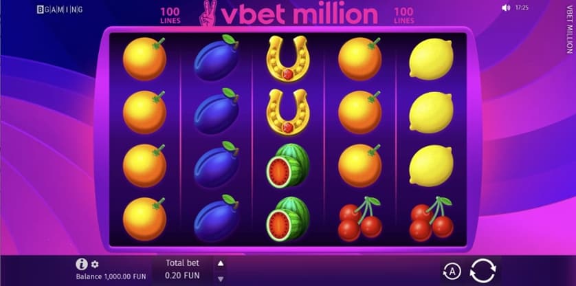 Ingyenes játék Vbet Million