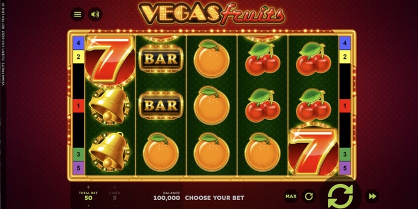 Ingyenes játék Vegas Fruits