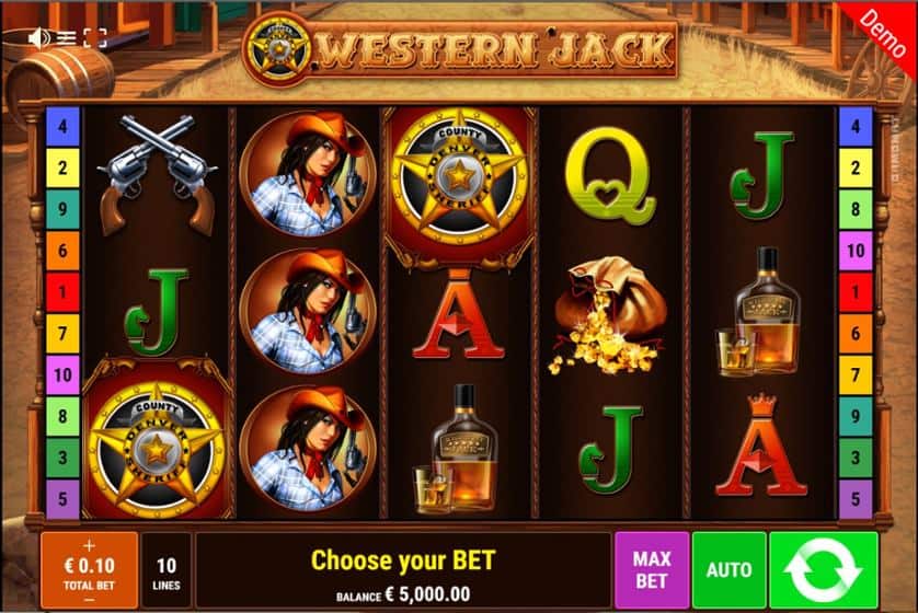 Ingyenes játék Western Jack