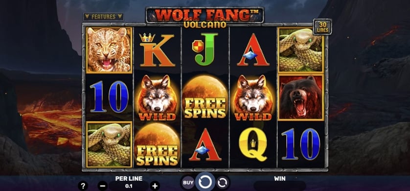 Ingyenes játék Wolf Fang: Volcano