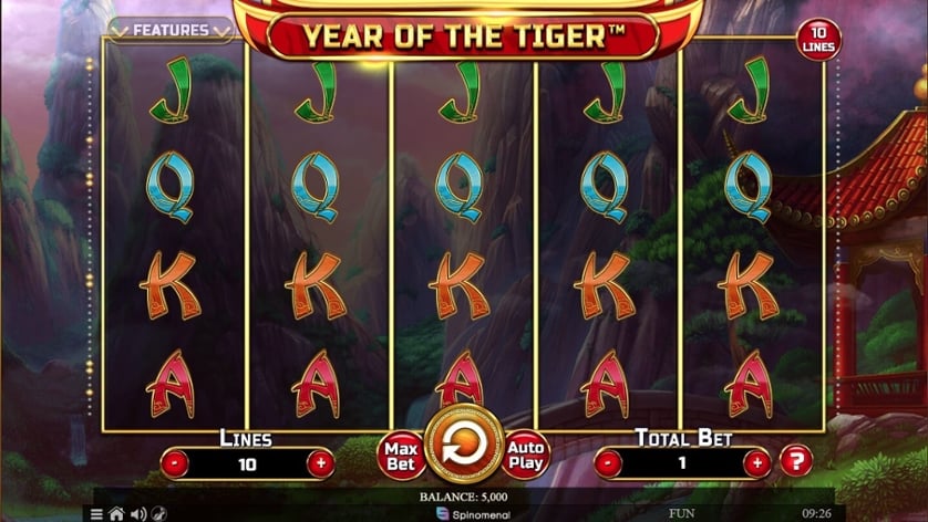 Ingyenes játék Year of the Tiger