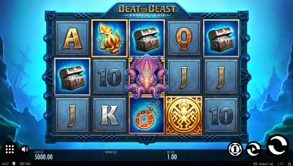 Ingyenes játék Beat the Beast: Kraken’s Lair