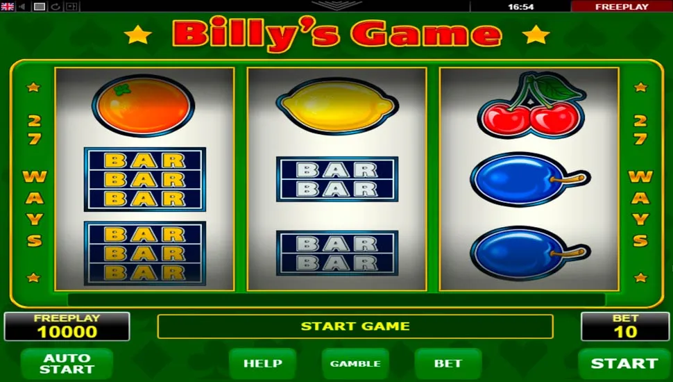 Ingyenes játék Billy’s Game