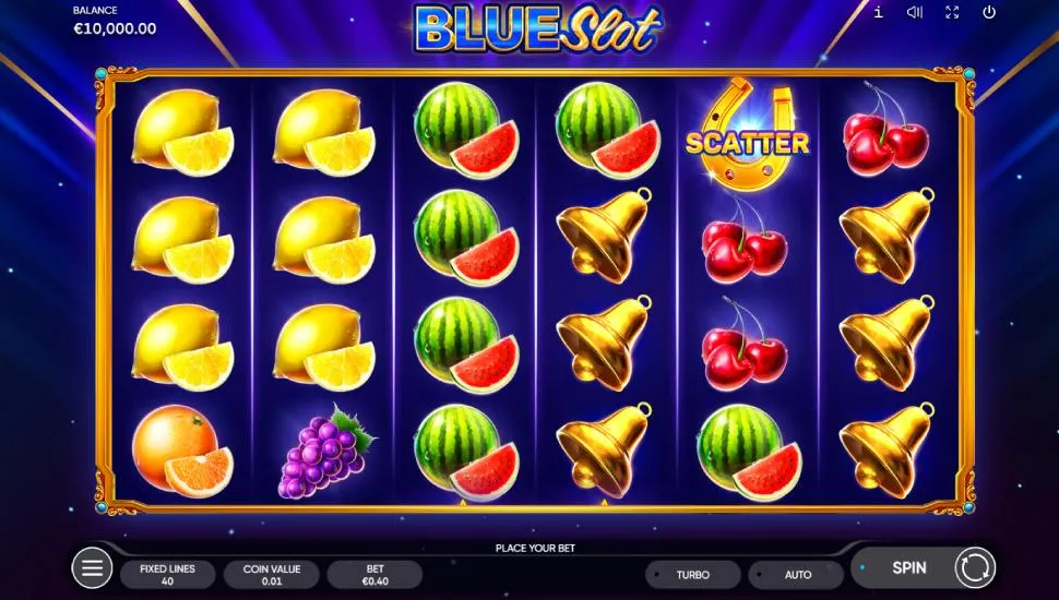 Ingyenes játék Blue Slot