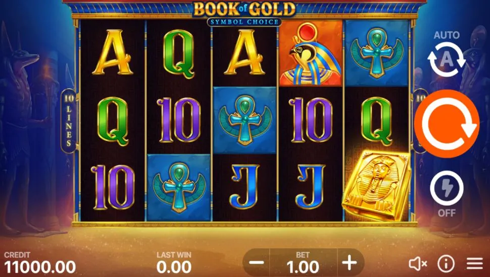 Ingyenes játék Book of Gold: Symbol Choice