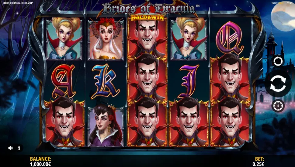 Ingyenes játék Brides of Dracula Hold & Win