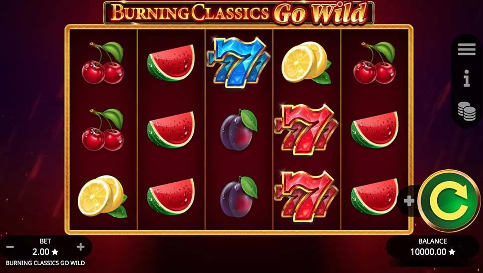 Ingyenes játék Burning Classics Go Wild