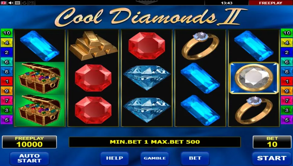 Ingyenes játék Cool Diamonds II