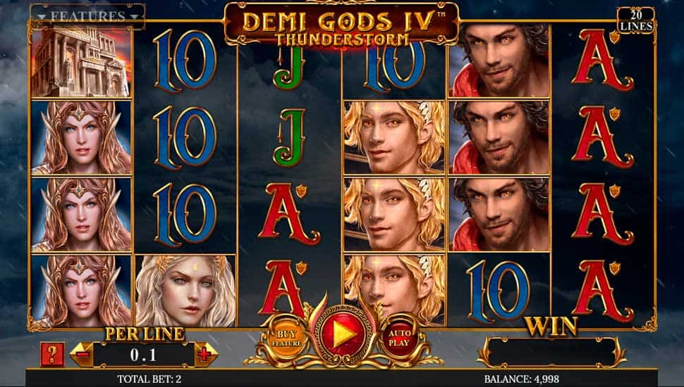 Ingyenes játék Demi Gods IV Thunderstorm