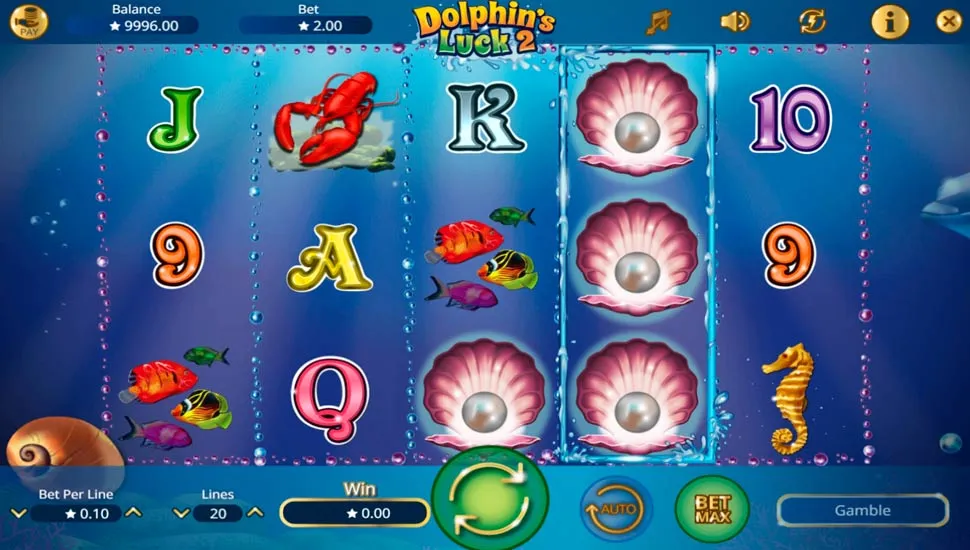 Ingyenes játék Dolphin’s Luck 2