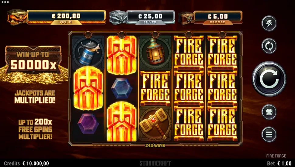 Ingyenes játék Fire Forge