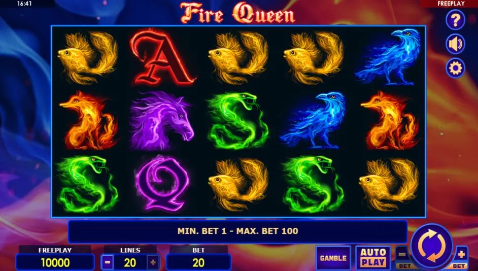 Ingyenes játék Fire Queen