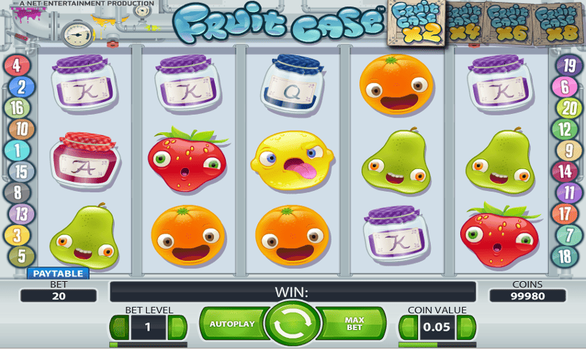 Ingyenes játék Fruit Case