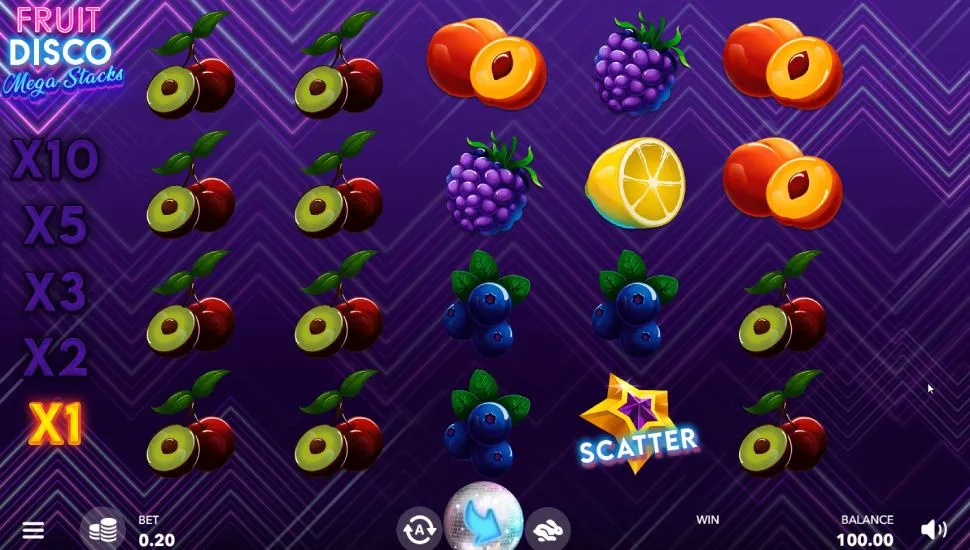 Ingyenes játék Fruit Disco Mega Stacks