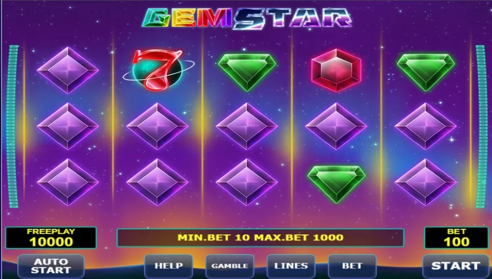 Ingyenes játék Gem Star