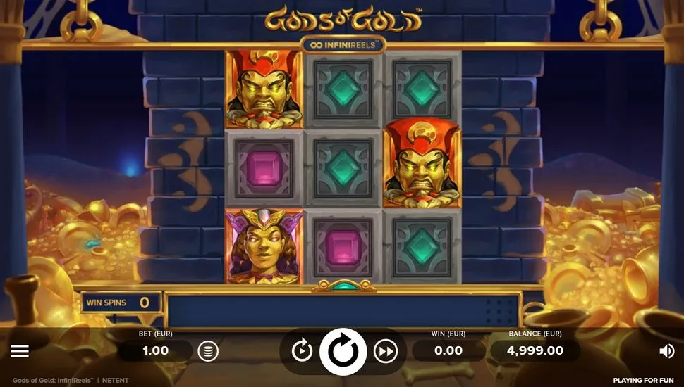 Ingyenes játék Gods of Gold Infinireels