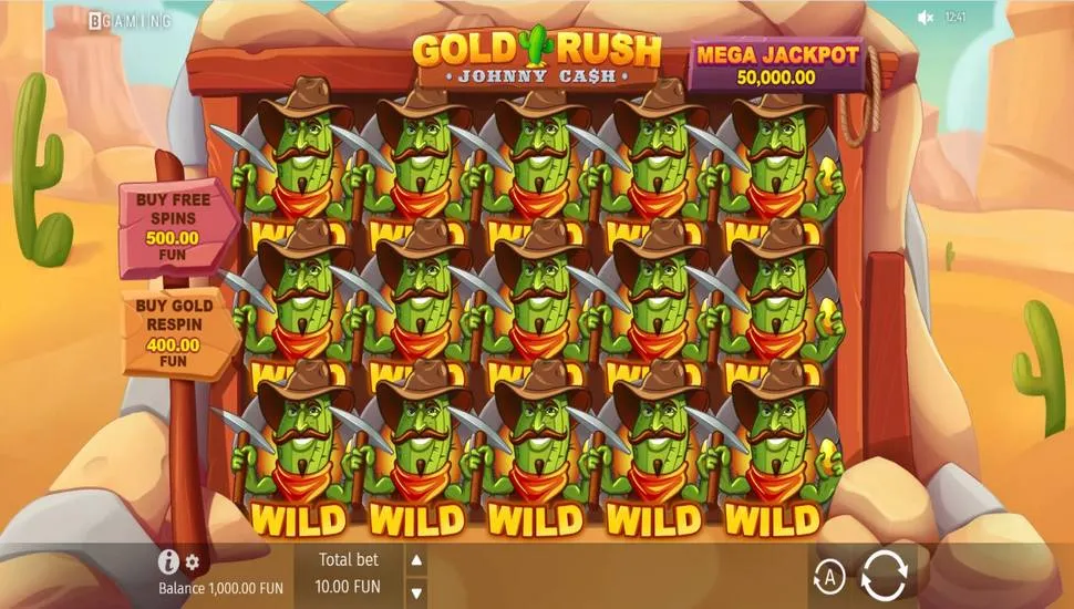 Ingyenes játék Gold Rush Johnny Cash