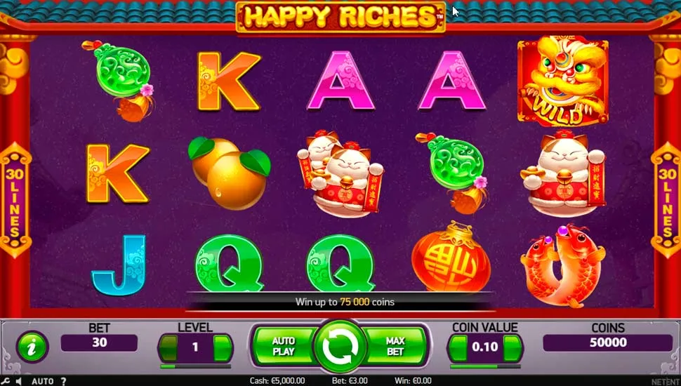 Ingyenes játék Happy Riches