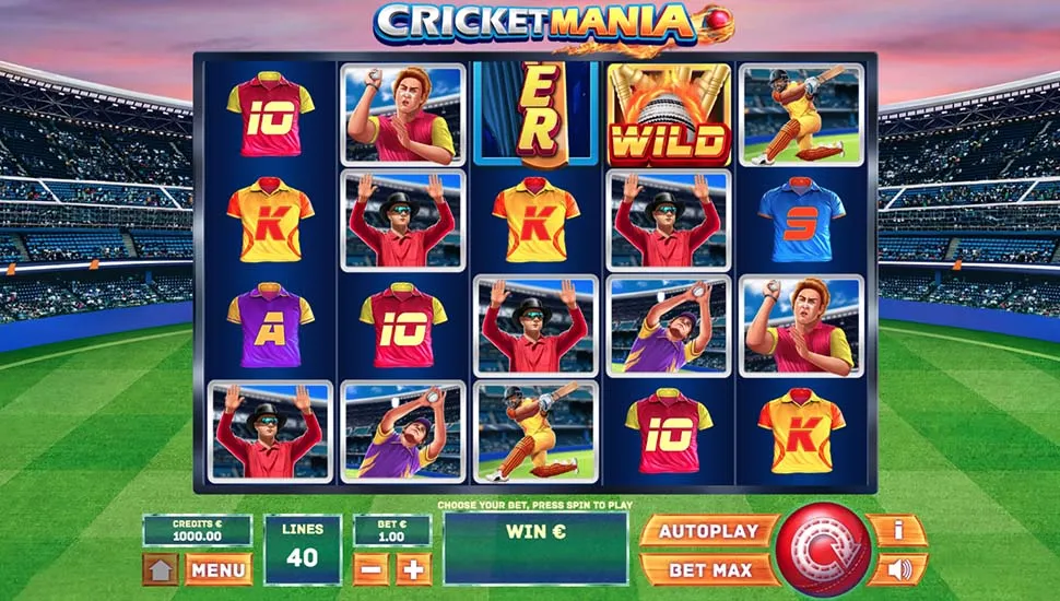 Ingyenes játék Cricket Mania