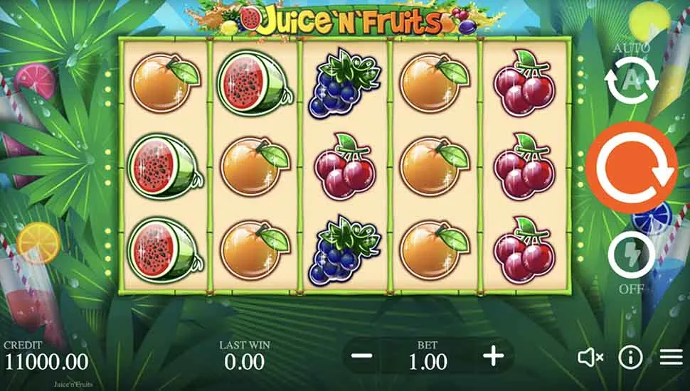 Ingyenes játék Juice’n’Fruits
