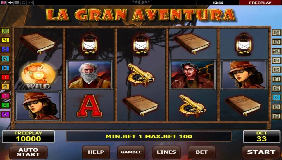 Ingyenes játék La Gran Aventura
