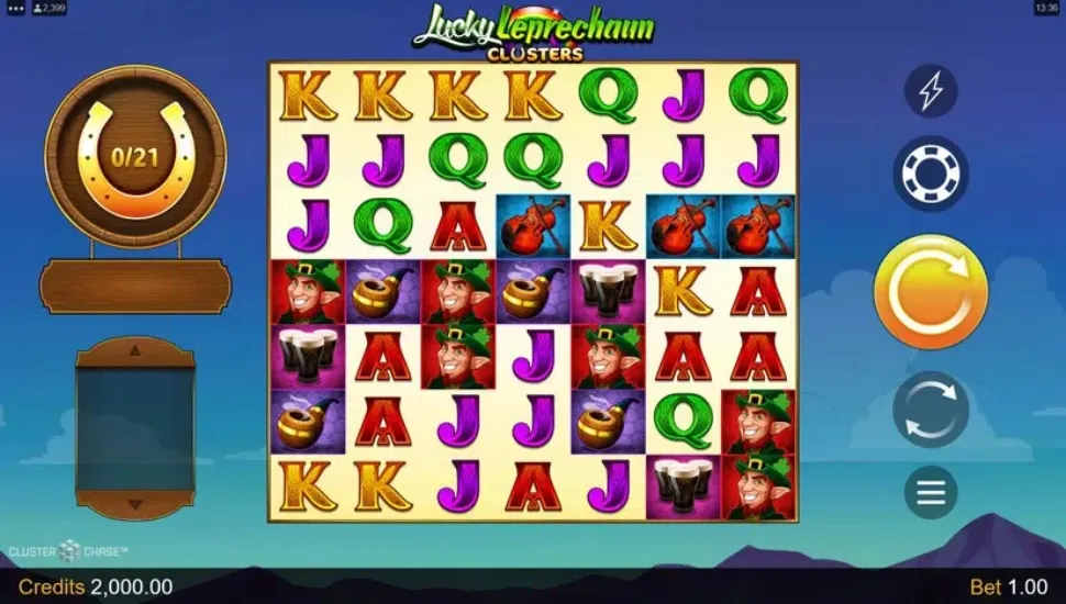 Ingyenes játék Lucky Leprechaun Clusters