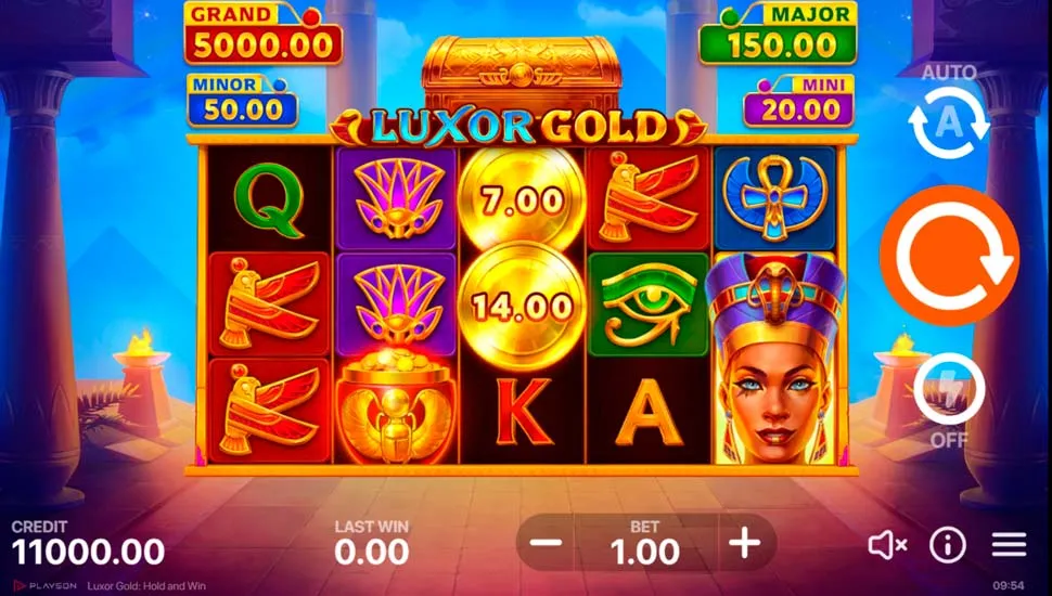 Ingyenes játék Luxor Gold