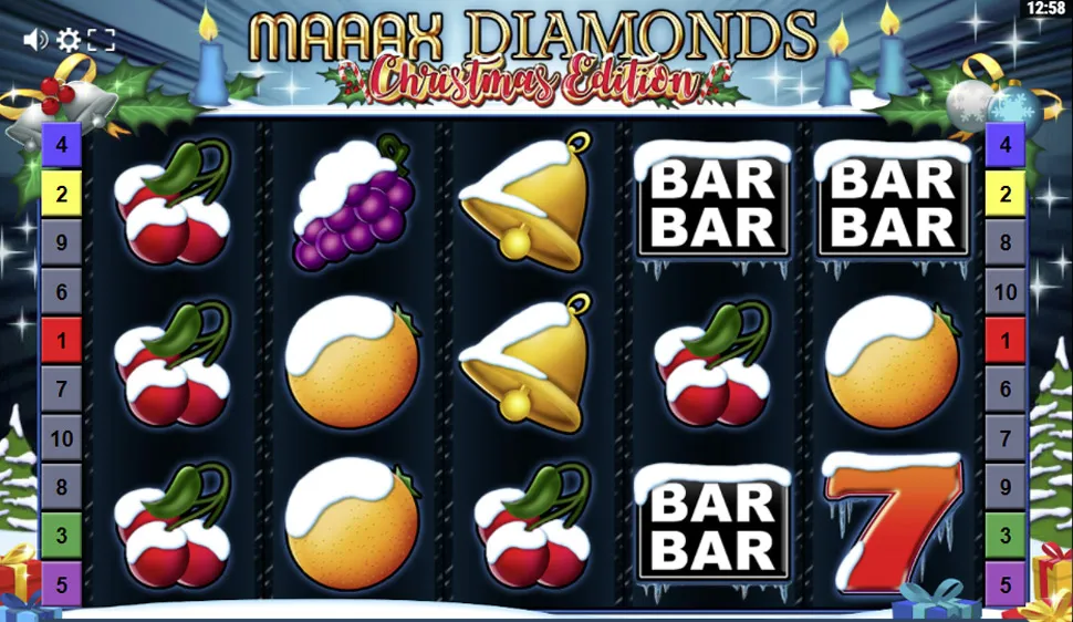 Ingyenes játék Maaax Diamonds Christmas Edition