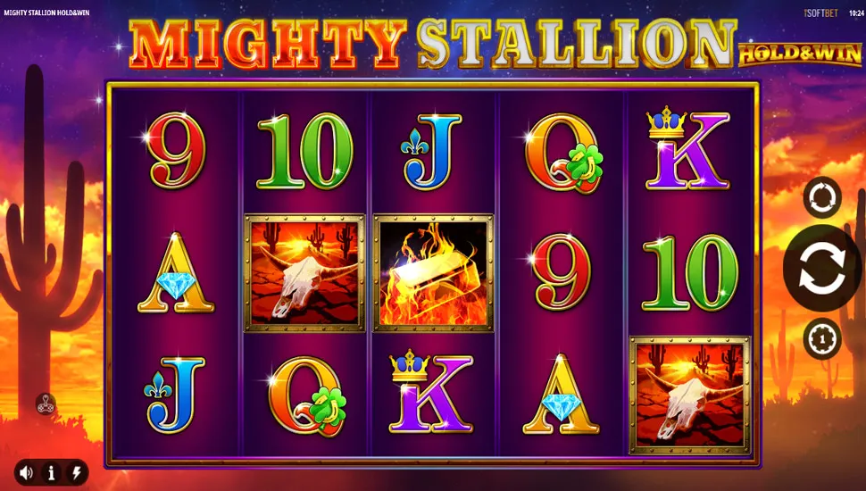 Ingyenes játék Mighty Stallion Hold&Win