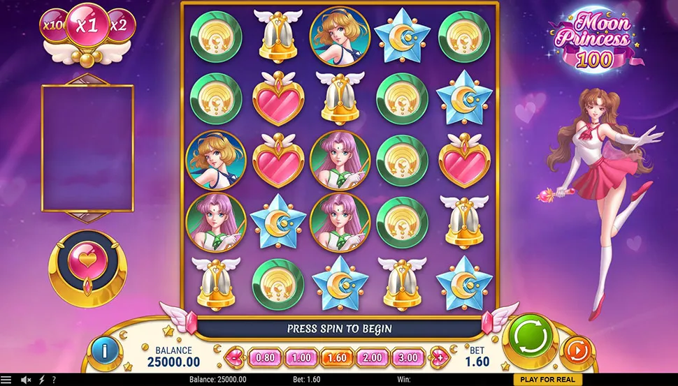 Ingyenes játék Moon Princess 100