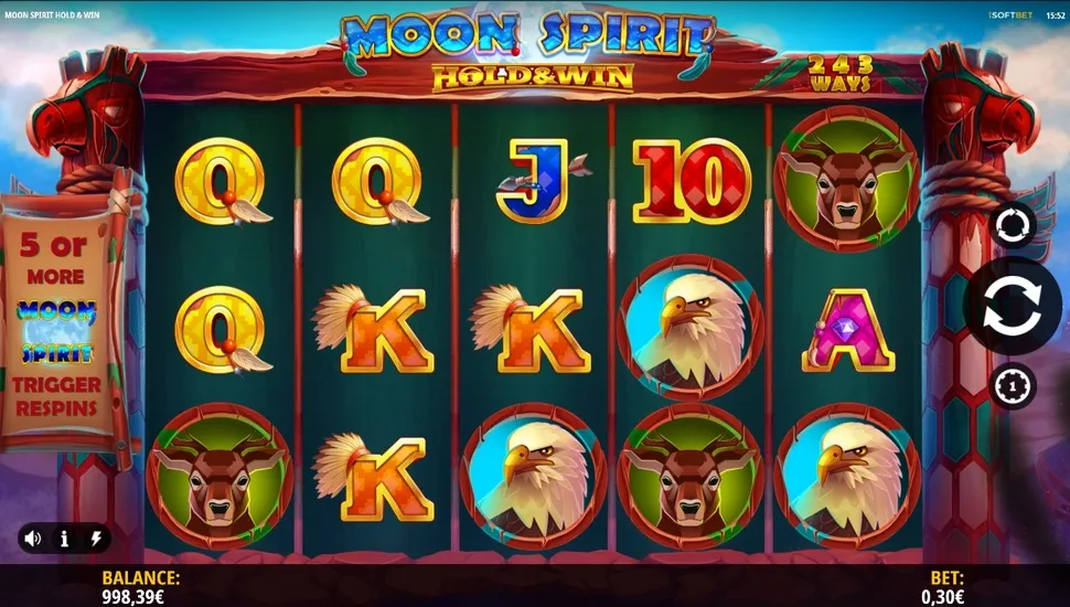Ingyenes játék Moon Spirit Hold & Win