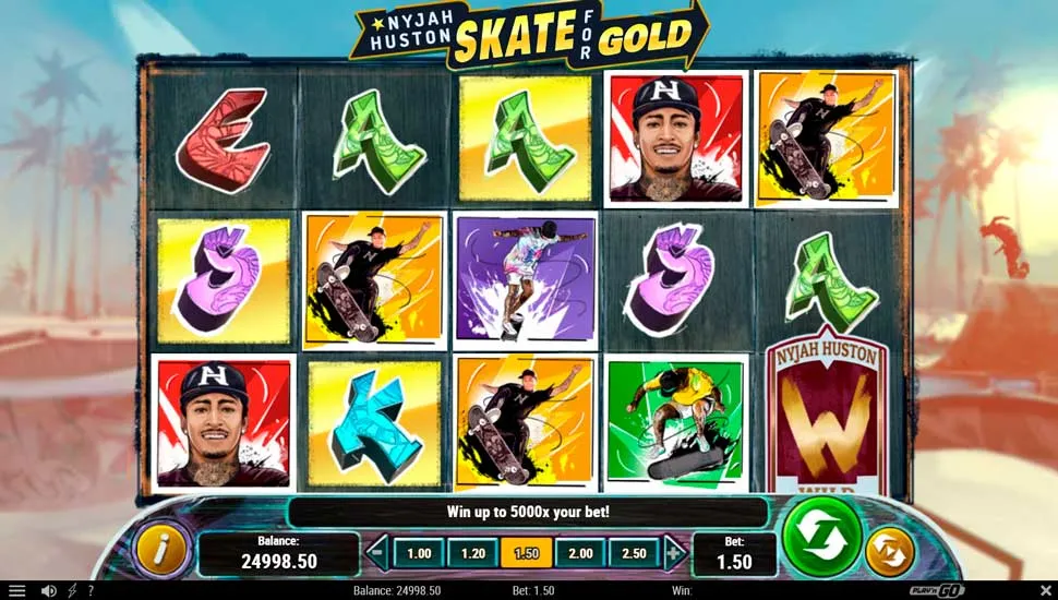 Ingyenes játék Nyjah Huston – Skate for Gold