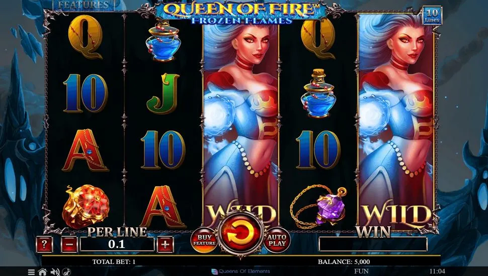 Ingyenes játék Queen of Fire – Frozen Flames