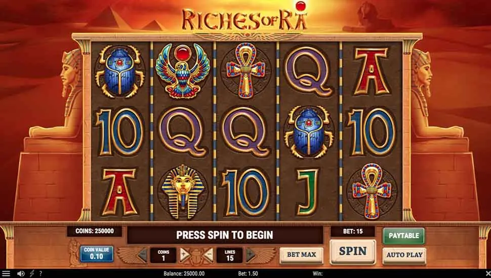 Ingyenes játék Riches of Ra Slot