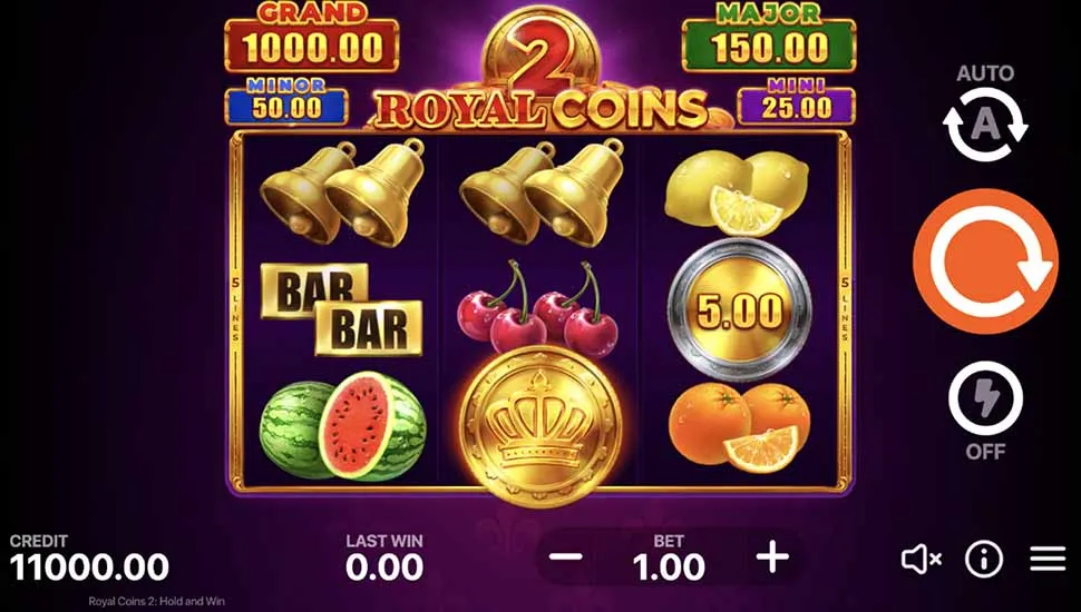 Ingyenes játék Royal Coins 2