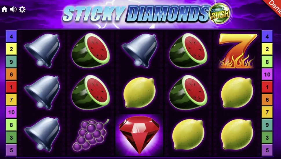 Ingyenes játék Sticky Diamonds Double Rush