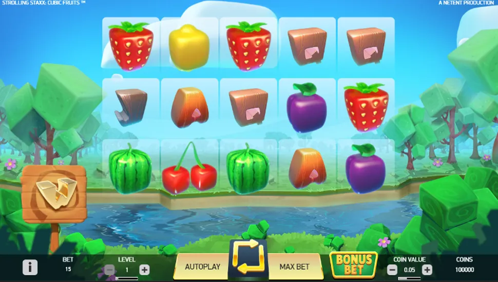 Ingyenes játék Strolling Staxx: Cubic Fruits