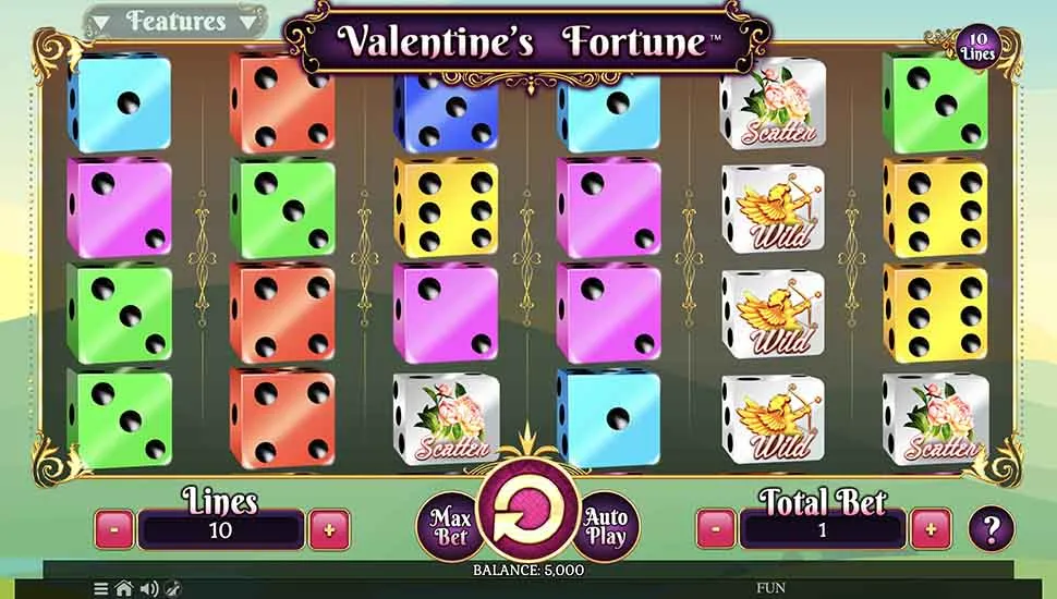 Ingyenes játék Valentine’s Fortune Dice
