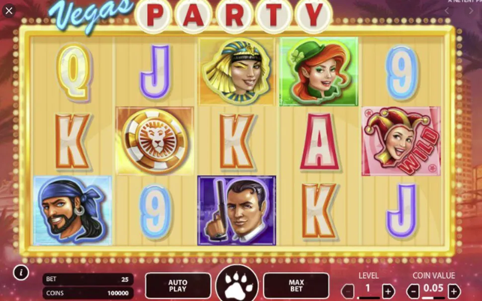 Ingyenes játék Vegas Party