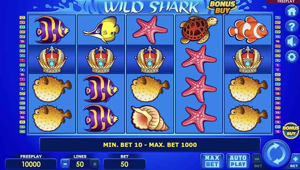 Ingyenes játék Wild Shark Bonus Buy