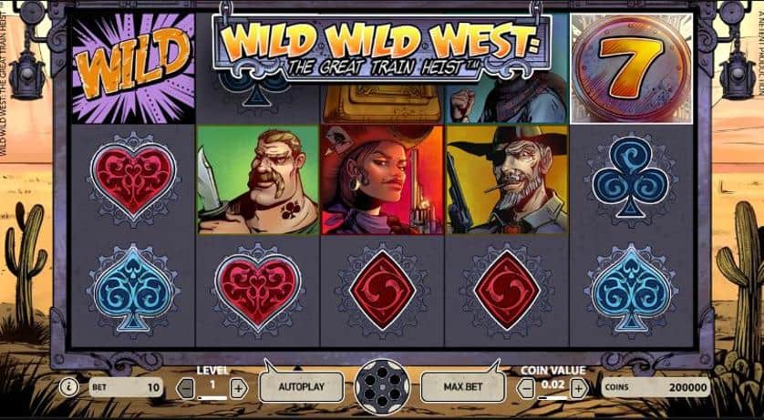 Ingyenes játék Wild Wild West: The Great Train Heist