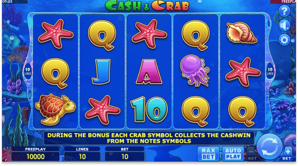 Ingyenes játék Cash & Crab