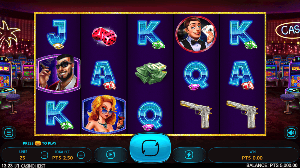Ingyenes játék Casino Heist